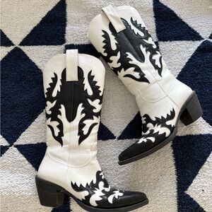 Fun party cowboy boots